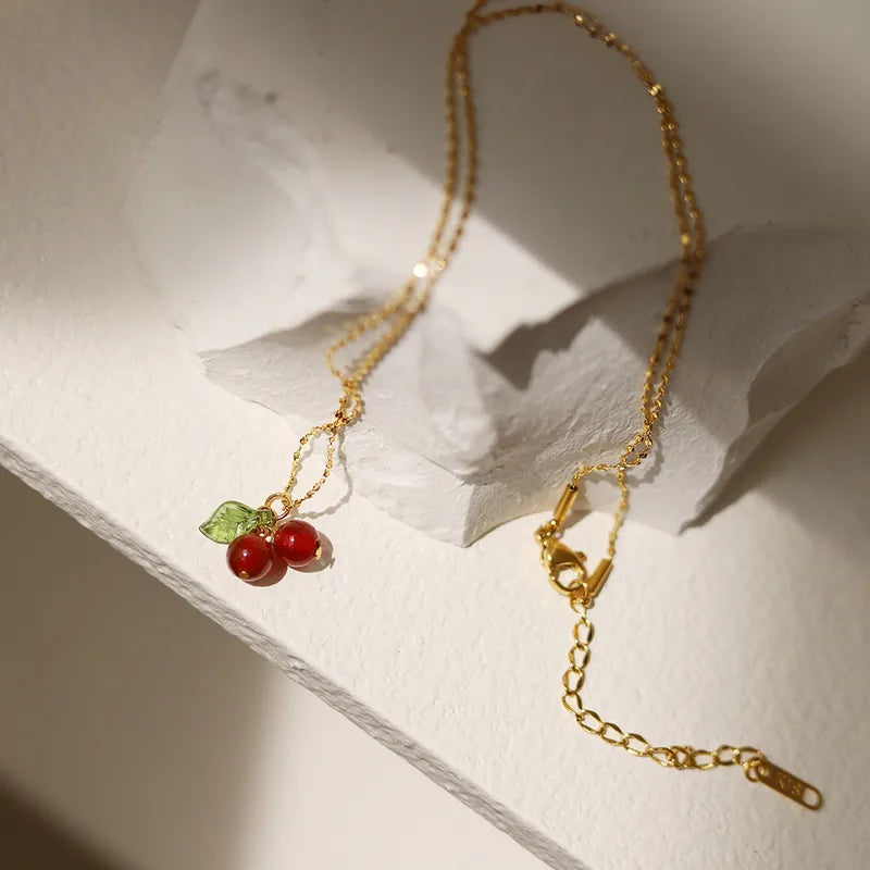 Collar Cerezas