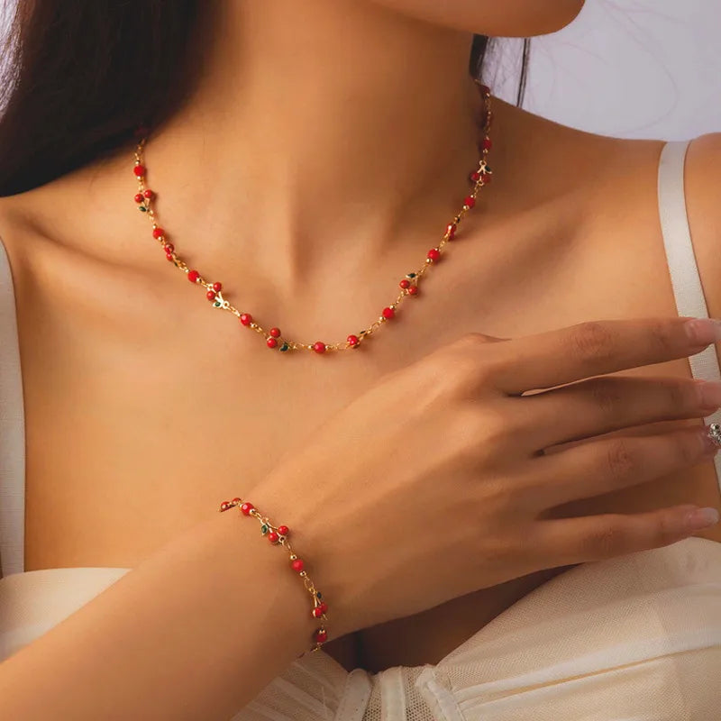 Pulsera Cerezas