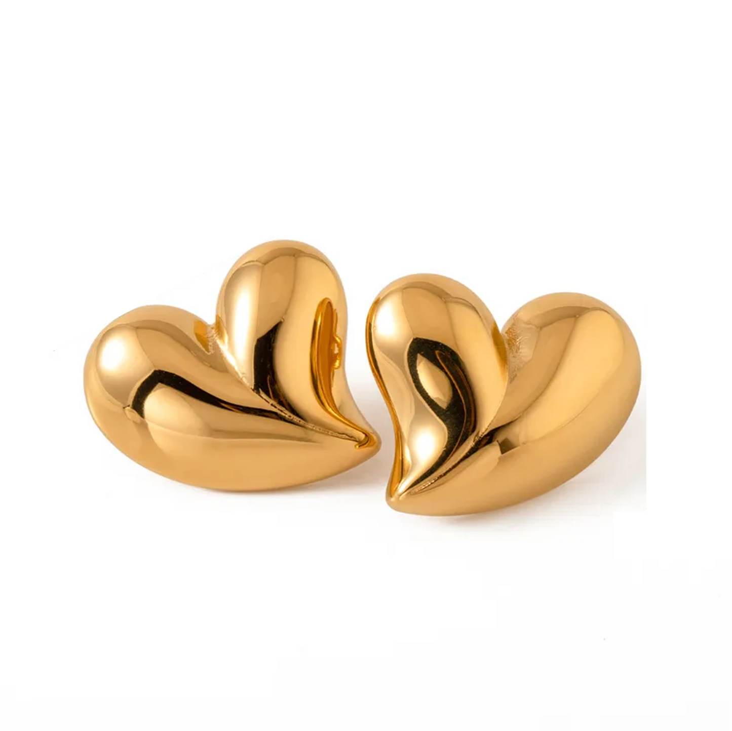 Aretes Corazón Grande