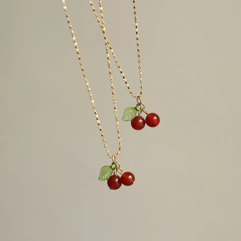 Collar Cerezas