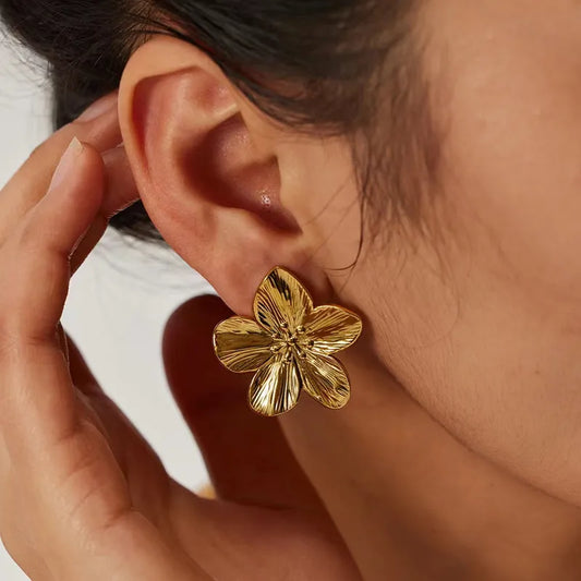 Aretes Flor