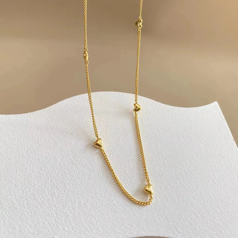 Collar Corazones