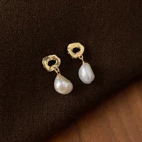 Aretes Perlas Naturales