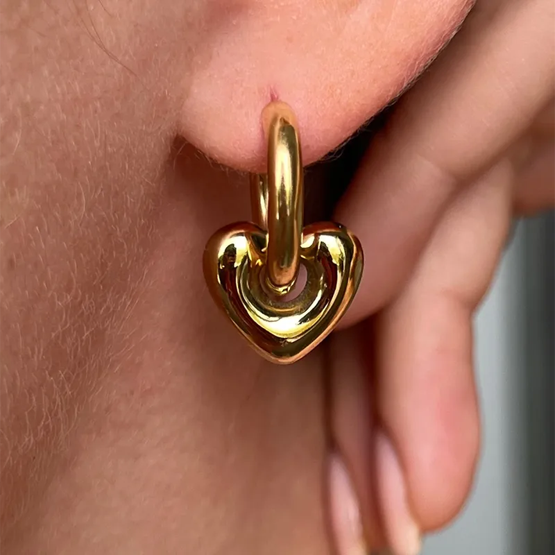 Aretes Corazón