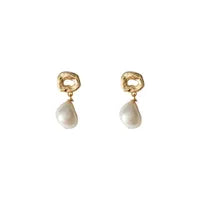 Aretes Perlas Naturales