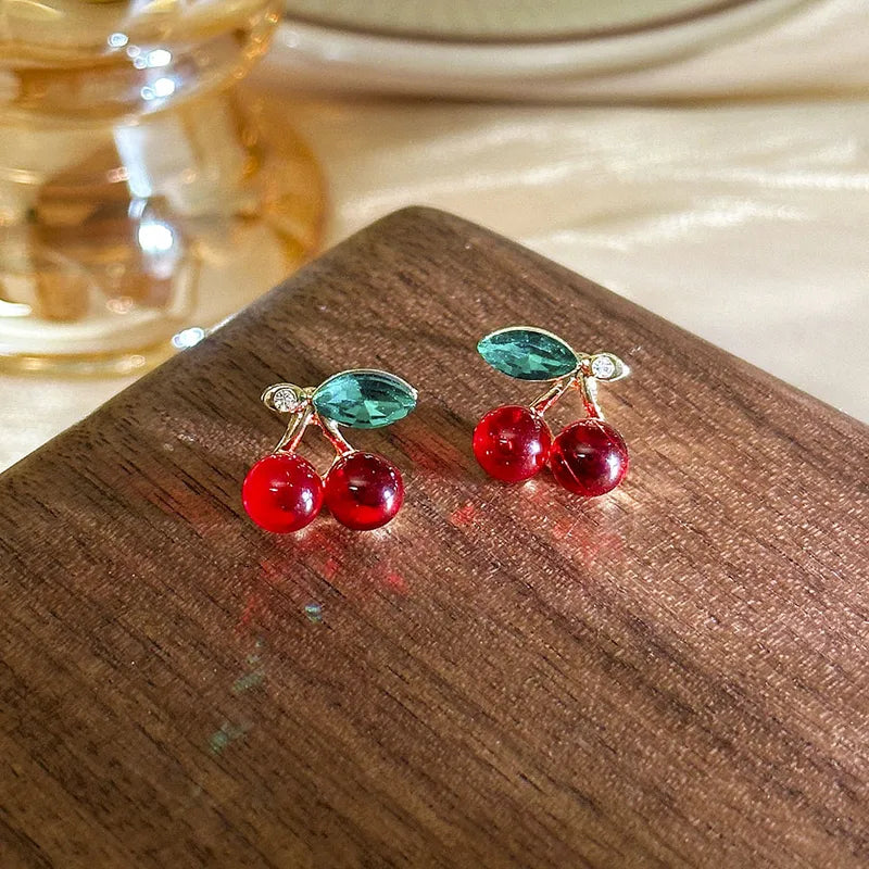 Aretes Cerezas